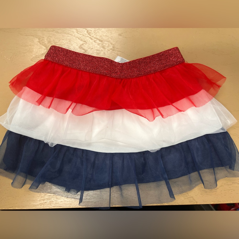 Toddler Patriotic Skirt 2T
